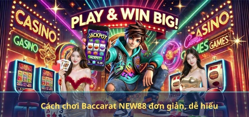 Baccarat NEW88 – Game Bài Đỉnh Cao, Cơ Hội Thắng Lớn Mỗi Ván Cách chơi Baccarat NEW88 đơn giản, dễ hiểu
