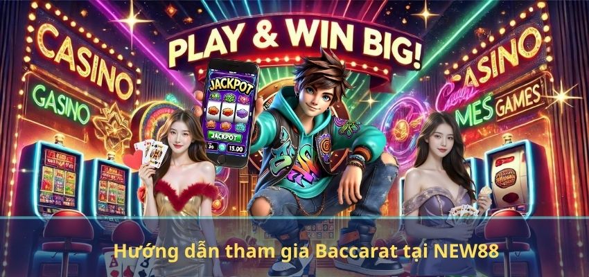 Baccarat NEW88 – Game Bài Đỉnh Cao, Cơ Hội Thắng Lớn Mỗi Ván Hướng dẫn tham gia Baccarat tại NEW88